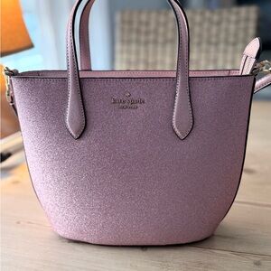 kate spade Pink Glitter Small Tote